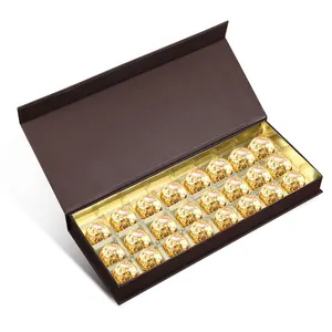 Sundo环保防潮纸食品储物盒手工节礼物纸礼品盒巧克力糖果甜点