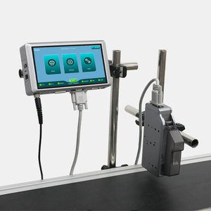 25.4mm 1 à 2 têtes en ligne <span class=keywords><strong>Machine</strong></span> de codage à jet d'encre Codeur automatique par lots Imprimante à jet d'encre Date d'expiration Boîte en carton - Product Image 3