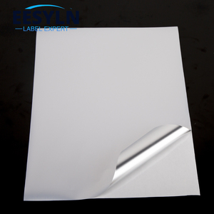 In phun Pet in ấn nhãn Matte Bạc Pet nhãn Sticker Nhà cung cấp 80mic Pet nhãn cuộn cho in ấn - Product Image 3