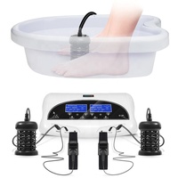 Appareil de désintoxication ionique pour les pieds HK 805C avec thérapie par ceinture chauffante et massage des pieds