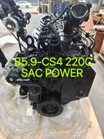 Motor de Construcción DCEC Dongfeng Cummins B5.9-CS4 220C 162KW 2000RPM, Motor Diésel de 6 Cilindros y 5.9L para Maquinaria