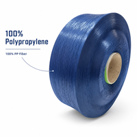 Fil à anneaux 100 % polypropylène, fil teint et fil brut 900D pour le tricot et les cordes
