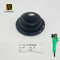 Diaphragme en caoutchouc SC28 pour marteau hydraulique d'excavatrice, pièces de rechange pour kit de réparation d'accumulateur de marteau