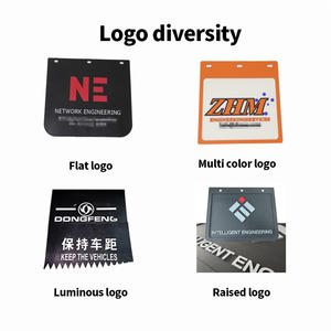 Üreticinin doğrudan satış Kaixuan Anti-aging darbeye dayanıklı kauçuk/PVD/kamyonlar için EVA çamur kapakları/römorklar özelleştirilebilir logolar - Product Image 4