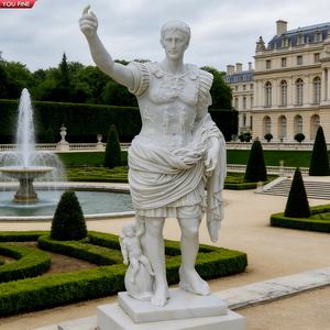 YOUFINE Scultura Personalizzata a Grandezza Naturale in Marmo di Leader Romano per Giardini Classici di Ville e Parchi - Product Image 4