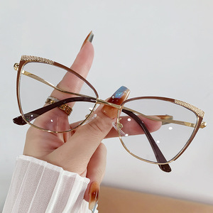 MK25050 nuovi occhiali all'ingrosso in metallo Cat Eye Anti luce blu che bloccano fotocromatico Lunett occhiali da sole Lunett occhiali - Product Image 3