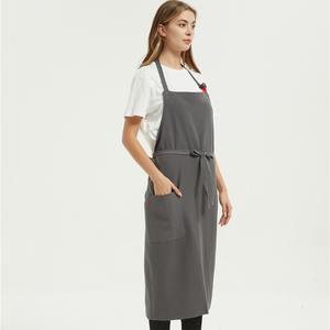 <span class=keywords><strong>Tablier</strong></span> de jardinage pour le nettoyage d'<span class=keywords><strong>Amazon</strong></span> AliExpress simple et généreux japonais coréen en coton et lin - Product Image 2