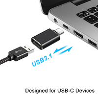 Adaptateur USB femelle à mâle USBC, 10Gbps, convertisseur de Type C OTG