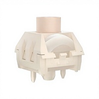 Interrupteurs Kailh BOX Light Blurred Ice Cream, entièrement en POM, pour clavier mécanique, linéaires, 5 broches, étanches IP56, pour jeux RGB et DIY