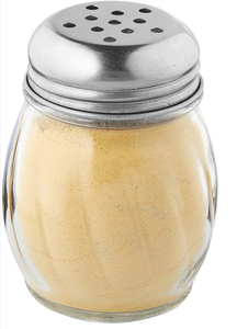 Salière en verre avec couvercle perforé en acier inoxydable, distributeurs avec couvercles/salières à sel et poivre - Product Image 4