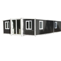 Maison préfabriquée extensible de 40 pieds, maison modulaire miniature pour bureau, café, hébergement et utilisation sur site