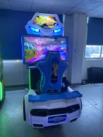 Simulateur de course automobile de 42 pouces avec siège à mouvement pour jeux d'arcade