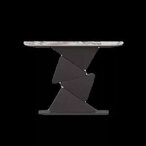 Table en dalle de roche de luxe <span class=keywords><strong>l</strong></span>égère de style italien Armoire moderne et simple <span class=keywords><strong>contre</strong></span> le mur, plate-forme avec vue sur <span class=keywords><strong>l</strong></span>'entrée - Product Image 2