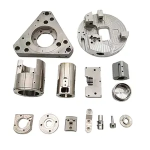 OEM personalizado precisión 5 ejes CNC Metal mecanizado fresado Acero inoxidable latón aluminio CNC torneado piezas de componentes mecánicos