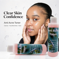 Tonique Visage Anti-Acné OEM en Promotion : Réparateur, Nourrissant et Hydratant, Tonique Délicat et Lissant à l'Acide Salicylique