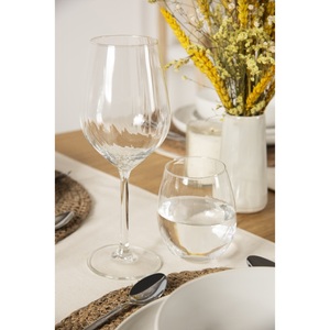 Juego de 6 Vasos Transparentes de Vidrio Alba de 44 Cl para Servir Bebidas Excelsa - Product Image 3