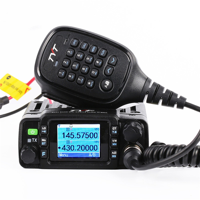 TYT TH-8600 Mini Dual Band IP67 Waterproof Mobile Transceiver 136-174MHz/400-480MHz 25W Amateur Car Radio HAM Mobile Radio