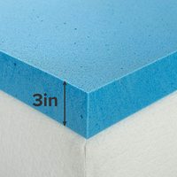 Herstellung Tragbarer, Weicher, Komfortabler, Atmungsaktiver, Natürlicher, Reiner 100% Memory-Schaum-Matratzenauflage für Massageliegen
