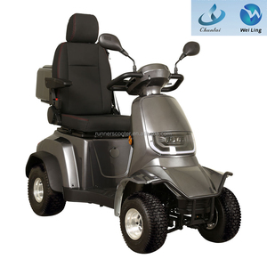 Skuter Mobilitas Listrik Ban Lebar dengan Motor 1000W Jangkauan 50km untuk Penggunaan Golf <span class=keywords><strong>Cart</strong></span> Rem Elektromagnetik untuk Penyandang Disabilitas & Lansia - Product Image 2