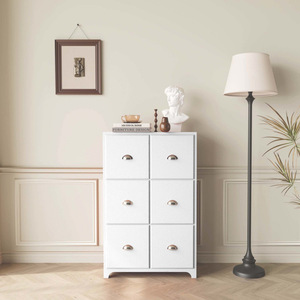 Dopamine Enhancing Dresser Storage Cabinet American Retro Style Bedroom Living Room Wall Mounted Drawer Cabinet - Product Image 4