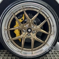 722Auto NB Jantes forgées polies brossées à déport profond en 2 pièces 20 21 22 pouces 5x112 5x120 5x130 pour Mercedes Classe S Maybach