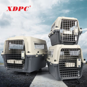 Plateau de transport aérien iata boîte en plastique pour chat grand chenil de luxe sur roue cage de transport pour animaux de compagnie grande caisse pour chien lourd - Product Image 2