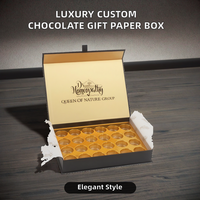 Boîte à Chocolat de Luxe Personnalisée Boîte Cadeau Exquise à Rabat pour Bonbons Boîte d'Emballage pour Biscuits