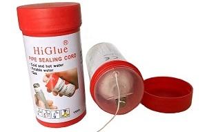 Fil blanc neutre en nylon Higlue <span class=keywords><strong>55</strong></span> pour sceller les tuyaux, 150m/160m, adhésif de scellement amovible - Product Image 3