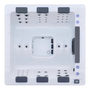 Chinois luxueux <span class=keywords><strong>6</strong></span> <span class=keywords><strong>personnes</strong></span> <span class=keywords><strong>Spa</strong></span> extérieur bain à remous baignoire acrylique 2024 best-seller - Product Image 1