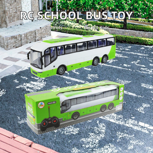 Autobús de Juguete a Control Remoto, Modelo de Coche Eléctrico con Luces, Simulación de Escuela, para Niños y Niñas de <span class=keywords><strong>14</strong></span> Años en Adelante, Venta al Por Mayor de Fábrica - Product Image 2
