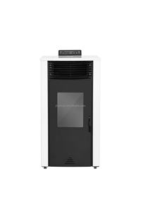 Estufa de Leña de Pellets Independiente para Calefacción Interior, Chimenea Eléctrica de Acero Laminado en Frío, 19.5KW, Tanque de Combustible de 20Kg, para Baño - Product Image 5