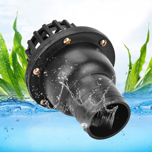 Vanne de pied en <span class=keywords><strong>PVC</strong></span> noir pour système de pompe à eau Conception de contrôle plat Utilisation basse pression - Product Image 3