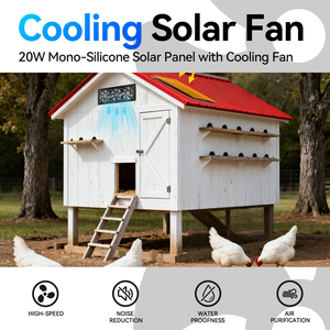 Ventilateur axial <span class=keywords><strong>de</strong></span> refroidissement en acier inoxydable à énergie <span class=keywords><strong>solaire</strong></span> sans balais imperméable <span class=keywords><strong>de</strong></span> haute qualité OEM/ODM <span class=keywords><strong>pour</strong></span> poulailler - Product Image 2