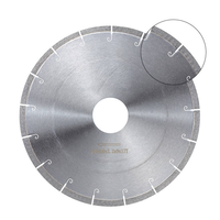 SS-BS049 OEM ODM Lame de scie circulaire diamantée silencieuse de 350 mm (14 pouces) pour pierre frittée, dalle de roche, carrelage – Coupe rapide et lisse