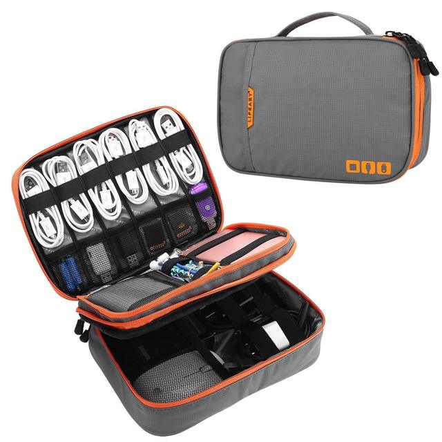 Travel Cable Organizer for Electronics Digital Accessories Storage Bag Best Electronic Organizer Case for Cable Mobile Phone