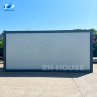 Zhongnan Maison Mobile Modulaire 2 3 Chambres à Coucher Petite Maison Portable Salle de Bains Cuisine Maison Préfabriquée Conteneur avec Toilette