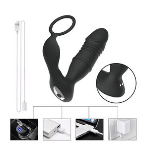 Plug Anal Super Long en Silicone liquide, gros godemiché en Silicone et ABS, Plug Anal télescopique nouvellement télécommandé, Prostate Massa - Product Image 3