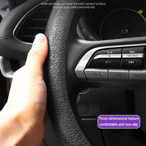 2024 Offre Spéciale usine fournit directement la couverture décorative de volant de voiture en silicone pour <span class=keywords><strong>VW</strong></span> - Product Image 5