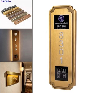 <span class=keywords><strong>ป้าย</strong></span>ประตูโรงแรมสแตนเลสสั่งทำพิเศษ DSYMBOL รุ่นใหม่ ปี 2025 พร้อมหมายเลขห้อง, <span class=keywords><strong>กริ่ง</strong></span>ประตู และป้ายประตูโรงแรมพร้อมกริ่งอัจฉริยะ - Product Image 1