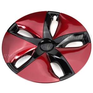 Enjoliveurs de roue de voiture de 18 pouces pour Tesla Model 3 Noir brillant, Rouge, Fibre de carbone, Gris - Product Image 6