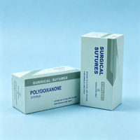 Suministros Médicos de Alta Calidad, Suturas Quirúrgicas de Polidioxanona PDS PDO, Estériles, Buena Resistencia a la Tracción, Suturas Sintéticas Absorbibles