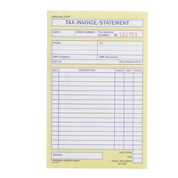 Logo personnalisé, carnet de commandes, reçus, livraison de billets, livres de factures, duplicata de papier autocopiant, 30/50/100 jeux de carnets de notes