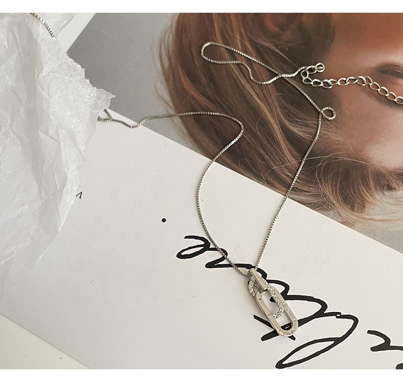 Collier Cravate Argent Forme étoiles Blanche - Orus Bijoux