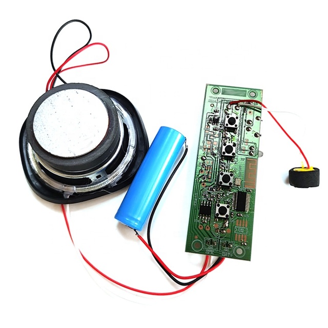 Digital Electric Blowpipe PCBA Portable Saxophone Fluent Musical Instrument PCB Circuit Board Wireless HIFI Speaker MIC Chip