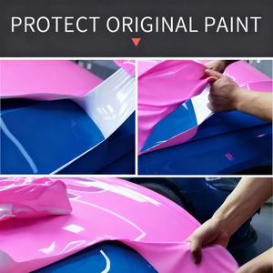 Hoge Kwaliteit Pvc Kristal Karamel Bruin Vinyl Wrap Film Groothandel Carrosserie Kleurveranderende Stickers Autolak Beschermhoezen - Product Image 6