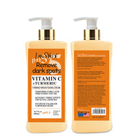Crème Corporelle Éclaircissante de Haute Qualité à la Vitamine C, Curcuma et Glutathion – Hydratante, Anti-âge, Illuminateur de Peau, Anti-taches Brunes