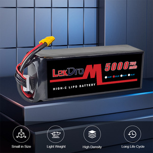 Batería de polímero 6S 5000mAh 22.2V 70C para drones de recorrido, fabricada en Guangdong - Product Image 4
