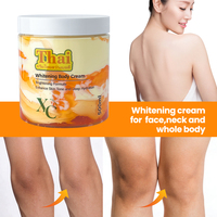 Crème Éclaircissante Visage et Corps Thaïlandaise pour Peaux Noires et Claires, Hydratant Sans Cruauté Animale, Lotion Éclaircissante aux Perles