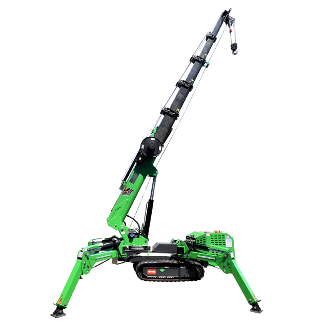 1ton 2 Ton 3 Ton Fly Jib Telescopic Small Spider Crane Factory Price