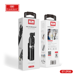 <strong>Selfie</strong> <strong>Stick</strong> Tripod <strong>with</strong> <strong>Remote</strong>, Extendable <strong>Selfie</strong> <strong>Stick</strong> Tripod <strong>with</strong> LED Ring Light, Detachable <strong>Remote</strong> Compatible <strong>with</strong> iPhone 13 - Product Image 6